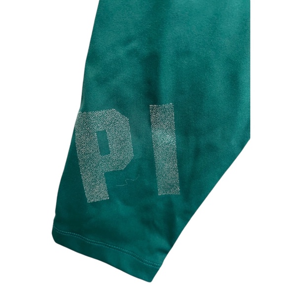 PINK Active leggings Size M Green - Picture 3 of 5